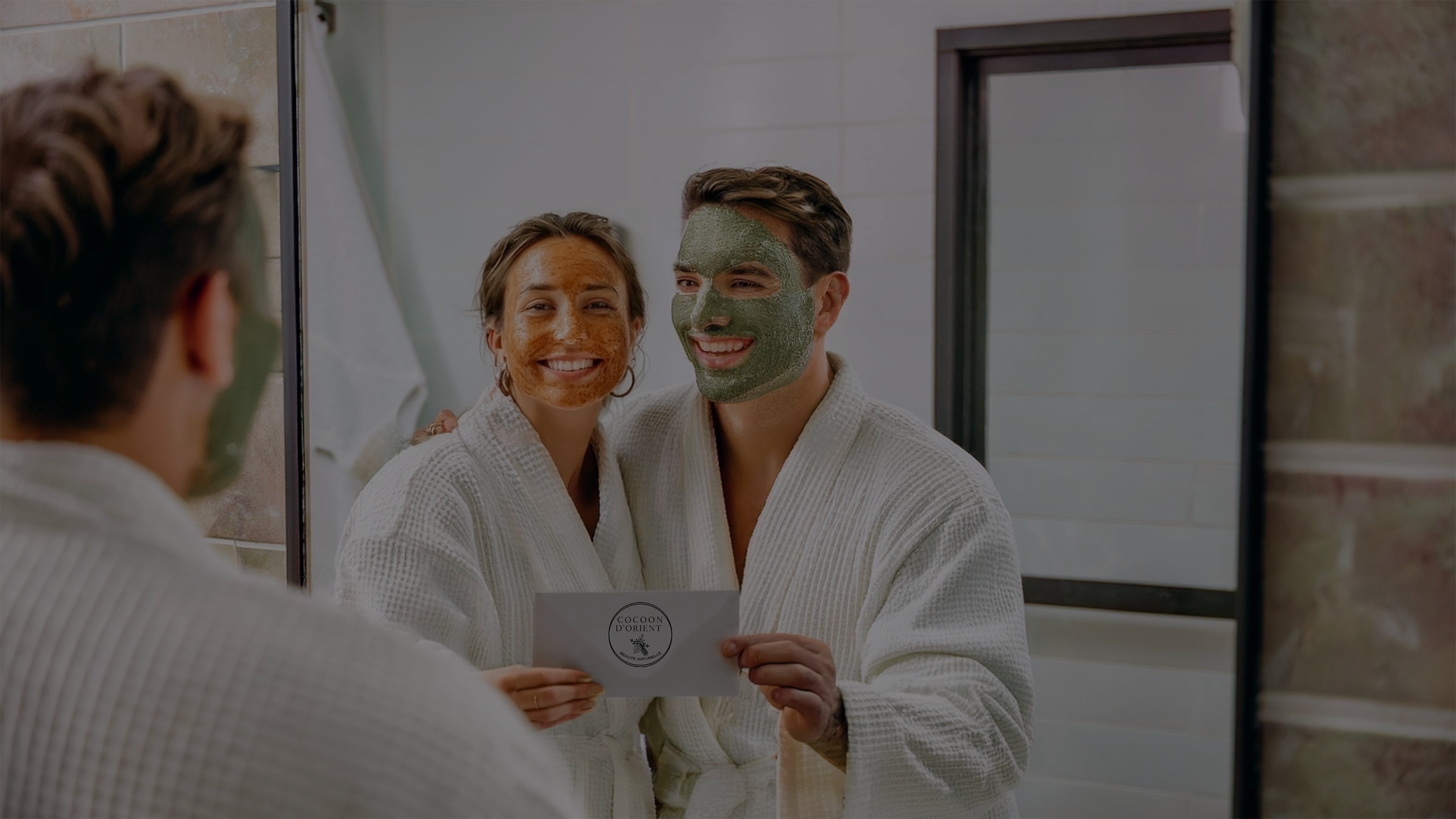 Masque Naturel RadianceaMasque Naturel Purifiant Radiance+ de Cocoon d'Orient avec huile d'argan, Rhassoul et huile essentielle d'arbre à thé