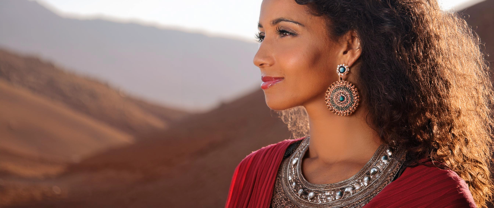 Boucles d'oreilles artisanales Cocoon d'Orient design inspirées des traditions marocaines pour un style unique et élégant