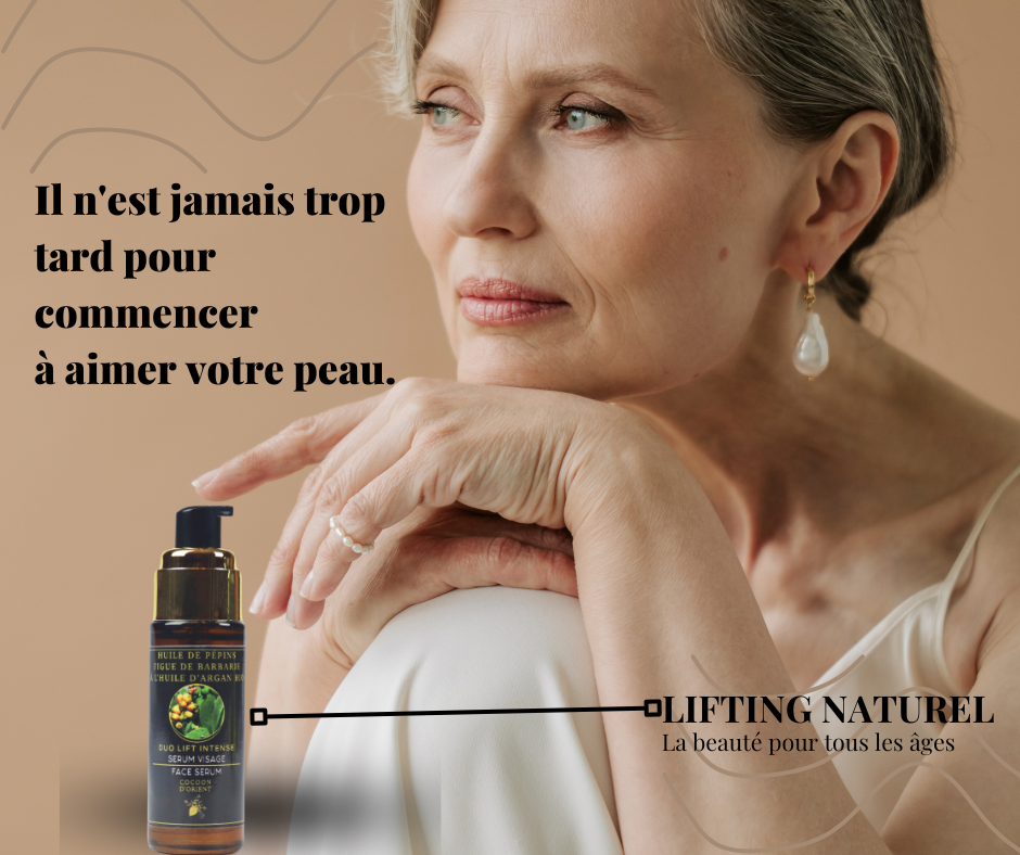 Soins peau mature naturels – ambiance sensorielle Cocoon d’Orient