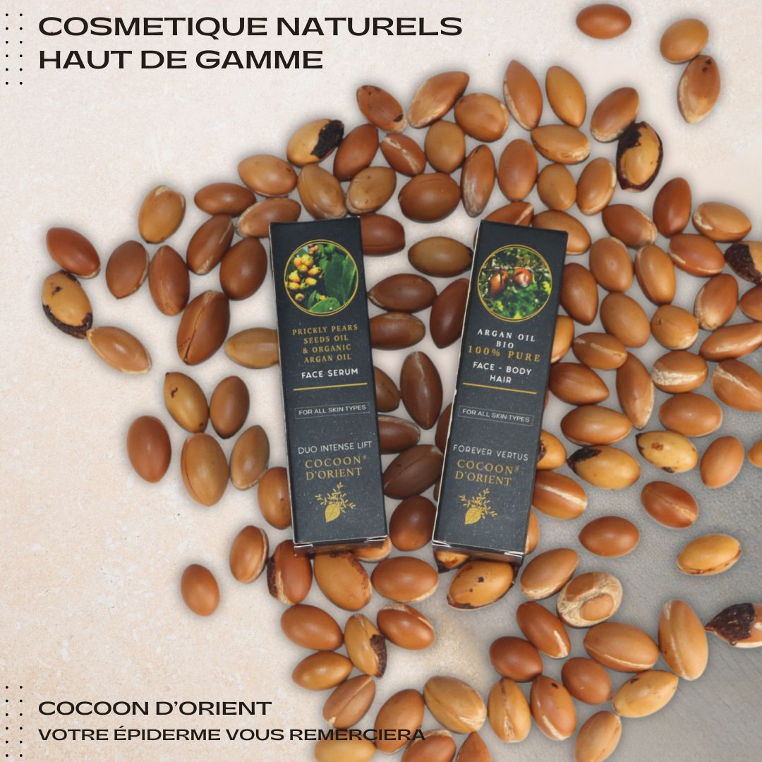 Soin naturel anti-âge peau mature à l'huile d'argan bio – Cocoon d’Orient