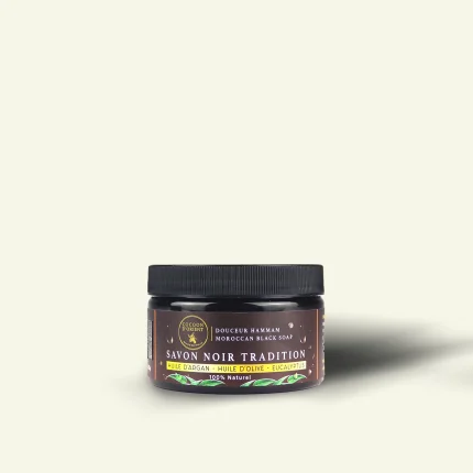 Savon Noir Corps & Visage : Exfoliant à l'Argan du Hammam